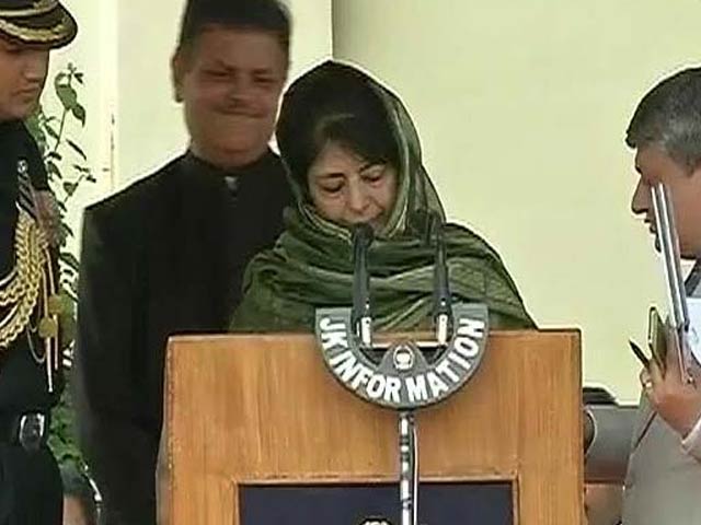 Zero Tolerance For Dissidence: Chief Minister Mehbooba's Message