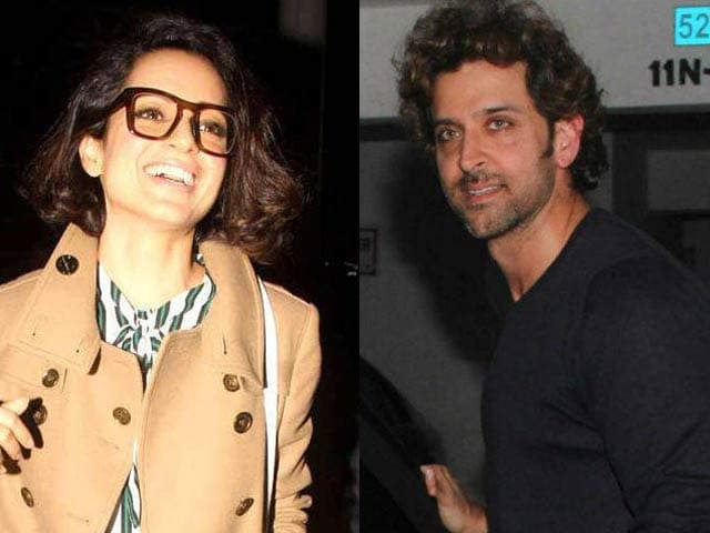Video : Kangana and Hrithik: The Battle of 'Exes' Continue