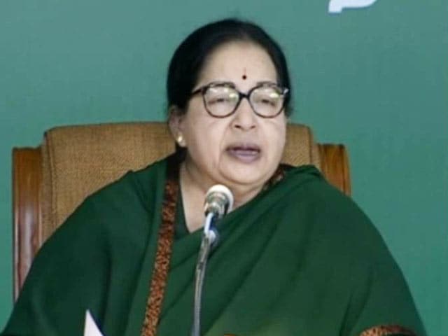 Video : Jayalalithaa Promises Prohibition In Tamil Nadu If Re-Elected