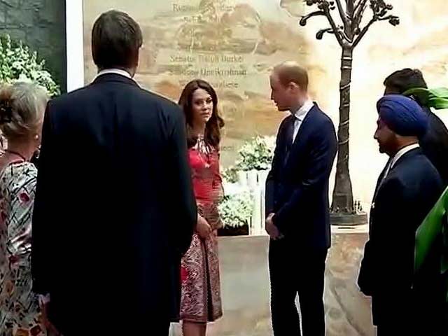 Video : Britain's Royal Couple Arrive In Mumbai, Pay Tributes To 26/11 Victims