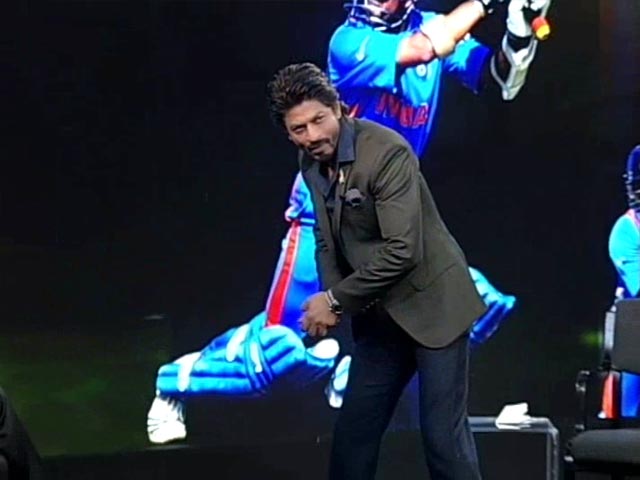SRK Bowls Over NDTV With Imitation of Sachin Tendulkar