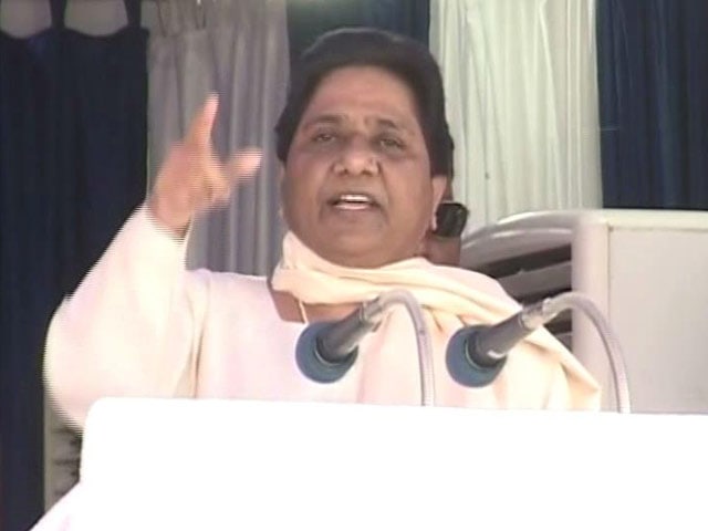 Video : Mayawati, Of Life-Size Statues Fame, Swears Off Memorials, Pledges 'Vikas'