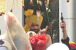 Celebratory Gunshots At Ravindra Jadeja's Wedding Sparks Row Celebratory Gunshots At Ravindra Jadeja's Wedding Sparks Row
