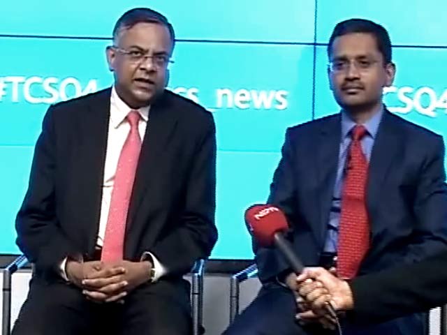Video : N Chandrasekaran Explains TCS Performance In Q4