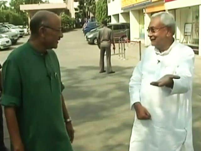 Video : Nitish Kumar's First TV Interview After Winning Bihar Election