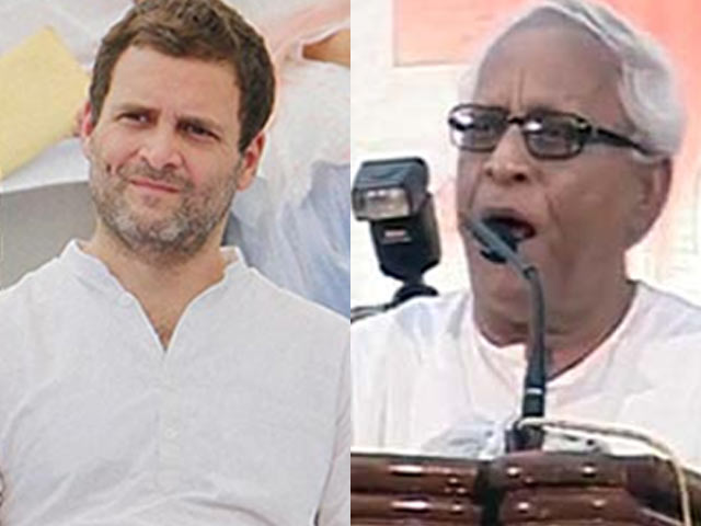 Rahul Gandhi, Buddhadeb Bhattacharjee To Share Stage In Kolkata