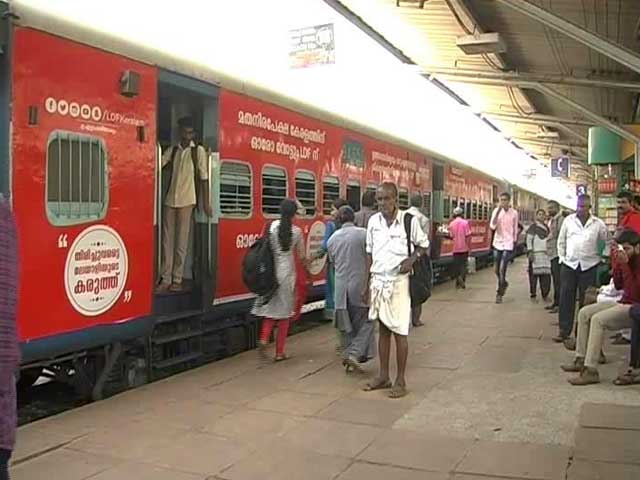 On Track For Kerala Elections, Trains Wrapped In Ads
