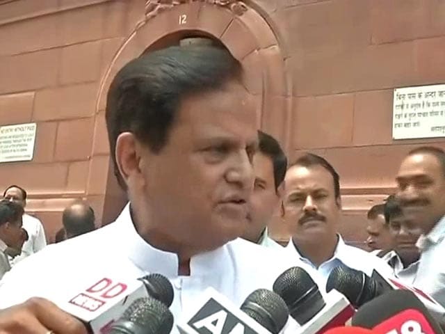 Video : Hang Me If Guilty, Says Ahmed Patel; Agusta Note Does Math For 'AP' Bribe