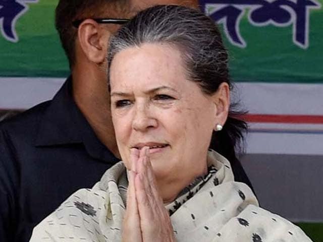 Video : In Aggressive Response On Agusta Scam, Sonia Gandhi Reads Room Correctly