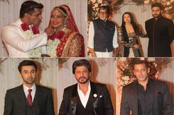 All At Once: Big B, Aishwarya, SRK, Salman At Bipasha-Karan's Wedding All At Once: Big B, Aishwarya, SRK, Salman At Bipasha-Karan's Wedding