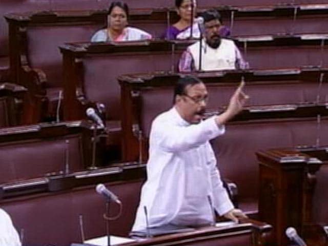 Video : Men Behaving Badly. Trinamool Member Ordered To Leave Rajya Sabha
