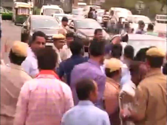 Video : Day 2 Of Hellish Traffic For Delhi, Protests Block Major Roads