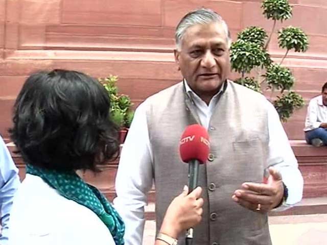 Let Rahul Gandhi Play Victim, Says VK Singh On AgustaWestland Comments