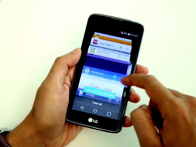 LG K7 LTE Video