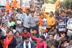Jadavpur University On The Edge As ABVP Holds Protest Jadavpur University On The Edge As ABVP Holds Protest