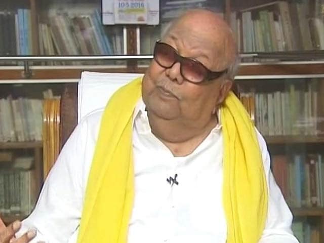 Video : A First For Karunanidhi: 'Stalin Can Become Chief Minister...After Me'