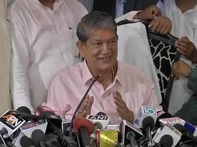 Video : He Won, Centre Admits. Harish Rawat To Return As Uttarakhand Chief Minister