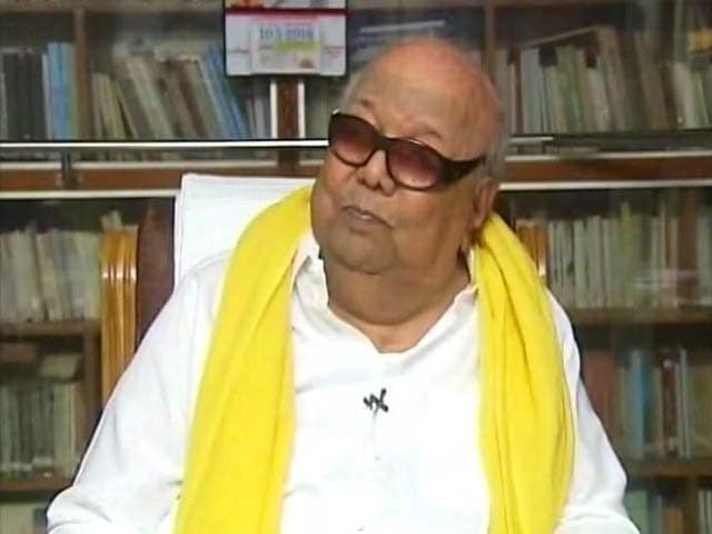 Video : Stalin Can Be Chief Minister If Something Happens To Me, Says Karunanidhi