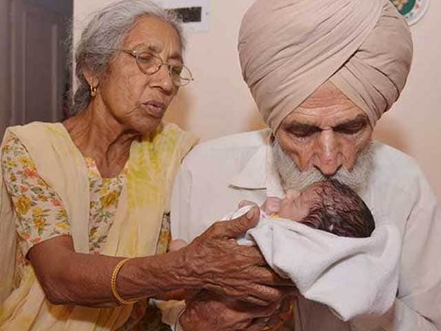 The baby is healthy': 70-year-old woman gives birth to her first