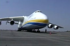 Antonov An-225 Mriya, World's Largest Plane, Lands In Hyderabad Antonov An-225 Mriya, World's Largest Plane, Lands In Hyderabad