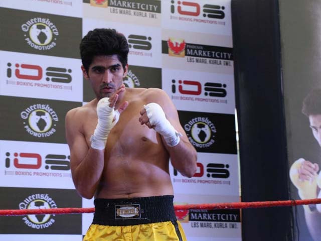 Excited About my 'Big' Fight in New Delhi: Vijender Singh