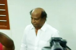 Tamil Superstar Rajinikanth Casts His Vote For Tamil Nadu Elections Tamil Superstar Rajinikanth Casts His Vote For Tamil Nadu Elections