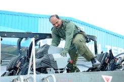 Air Chief Arup Raha's 'Test' Flight In Tejas Fighter Aircraft Air Chief Arup Raha's 'Test' Flight In Tejas Fighter Aircraft