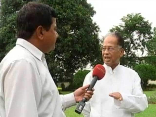 Video : I Don't Accept Exit Polls, Says Assam Chief Minister Tarun Gogoi
