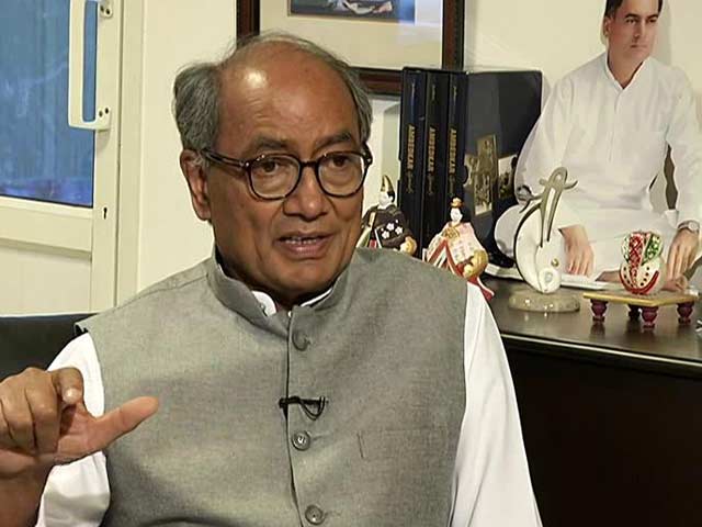 Video : Congress Needs To Move Ahead With The Times: Digvijaya Singh