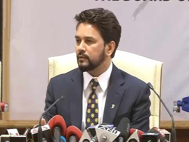 Video : BCCI Sees Opportunity in Lodha Panel Recommendations: Anurag Thakur