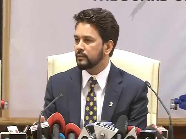 BCCI Sees Opportunity in Lodha Panel Recommendations: Anurag Thakur