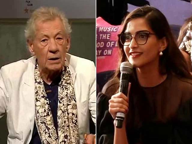 Video : A Compliment For Sonam Kapoor From Ian McKellen
