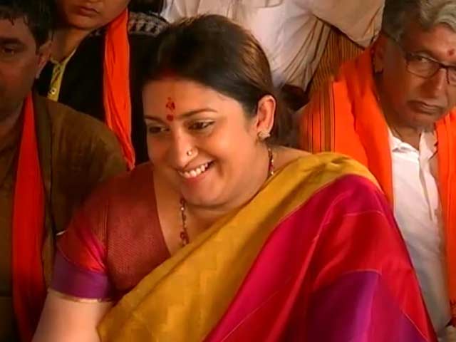 Unlike Gandhis, BJP Doesn't Expect Bonds Of Servitude: Smriti Irani To NDTV