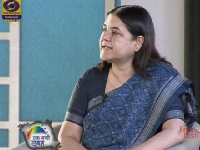 Video : Our Child Helpline Only System Of Its Kind In The World: Maneka Gandhi