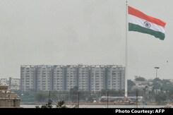 Telangana Hoists India's Largest Flag On Formation Day Telangana Hoists India's Largest Flag On Formation Day