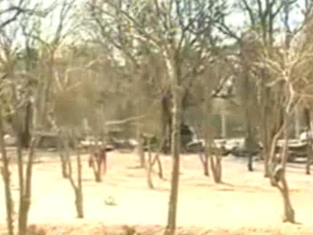 मथुरा के जवाहर बाग में ऑपरेशन के बाद की तस्वीरें