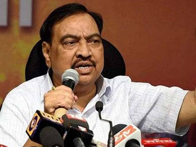 Video : Eknath Khadse Gives BJP What It Sought, Resigns As Maharashtra Minister