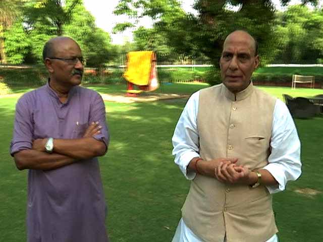 यूपी चुनावों में बीजेपी को मिलेगा स्पष्ट बहुमत : राजनाथ सिंह