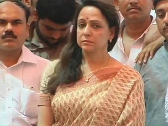 Mathura Clashes: Day After Twitter Row, Hema Malini Joins BJP Protest