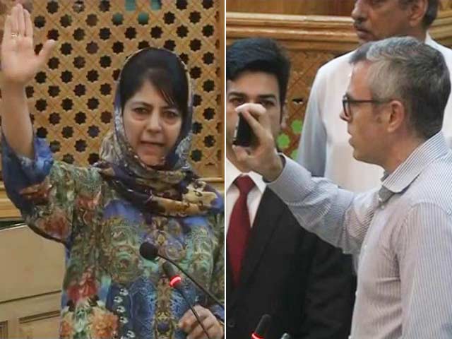 Mehbooba-Omar Spat In Assembly Over Colony For Ex-Servicemen