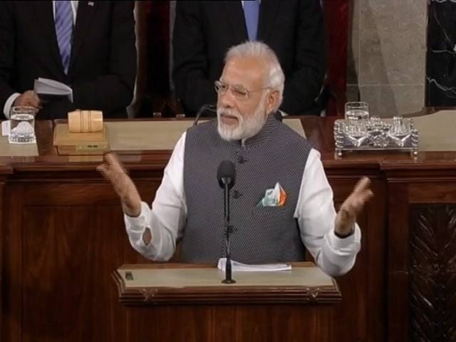 Video : 'Constitution Real Holy Book For My Government', PM Modi To US Congress