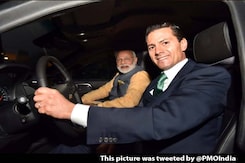 Mexico OKs India For Nuke Club NSG, President Drives PM Modi To Dinner Mexico OKs India For Nuke Club NSG, President Drives PM Modi To Dinner