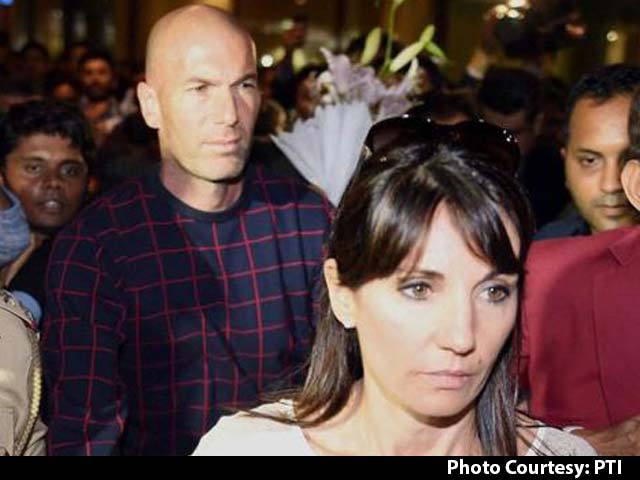 Zinedine Zidane Takes Mumbai by Storm