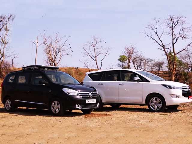 Toyota Innova Crysta vs Renault Lodgy: Comparison Review Video