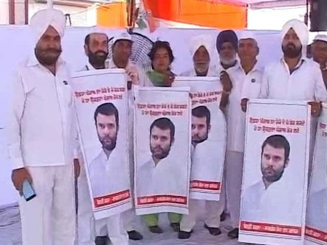 Video : Rahul Gandhi To Lead Protest Against Drugs Problem In Punjab