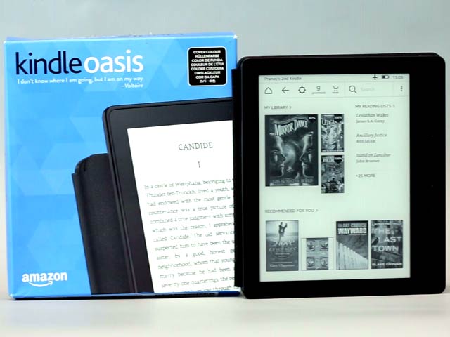 Video : Amazon Kindle Oasis Review