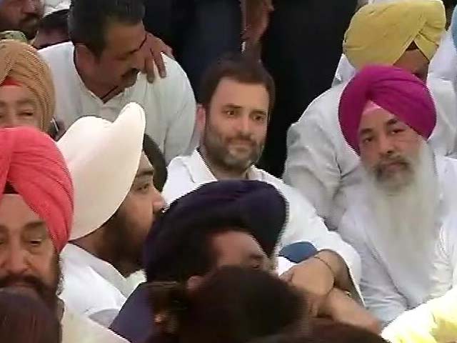 नशे के कारोबार को लेकर राहुल गांधी का अकाली-बीजेपी सरकार पर निशाना