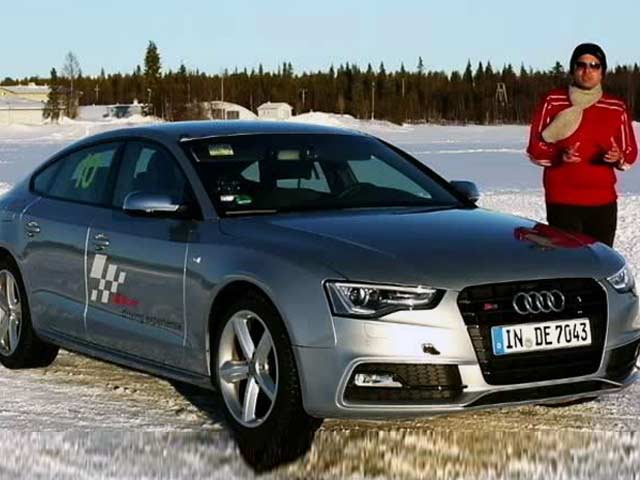 Audi A5 & RS5 on Ice