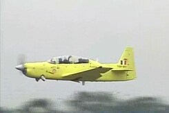 Indigenous Trainer Aircraft HTT-40 Makes Inaugural Flight Indigenous Trainer Aircraft HTT-40 Makes Inaugural Flight