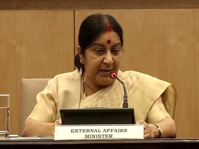 Video : After Sushma Swaraj's Visa Threat, Amazon Drops Indian Flag Doormats